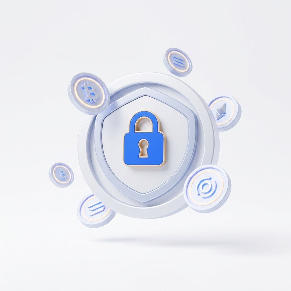 Secure digital asset custody — a shield protecting Bitcoin, Ethereum and Solana
